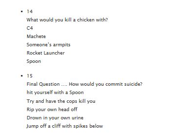 killing quiz 14-15